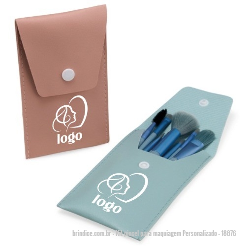 Kit Pincel Para Maquiagem Personalizado