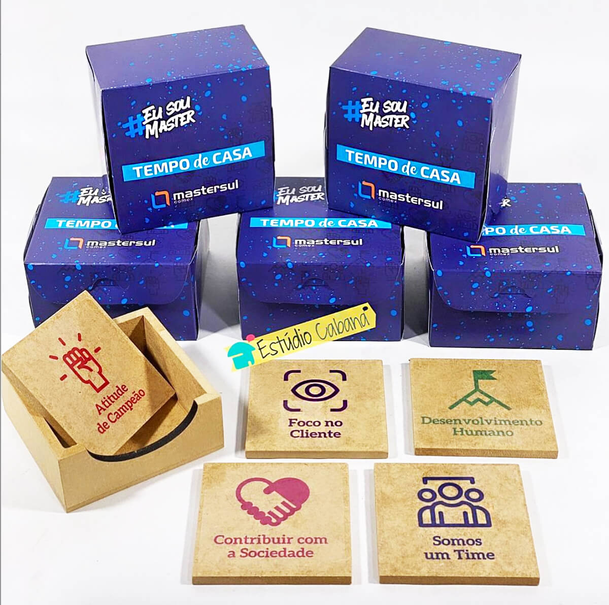 Kit Porta Copos Flat Treinamentos • Prd013