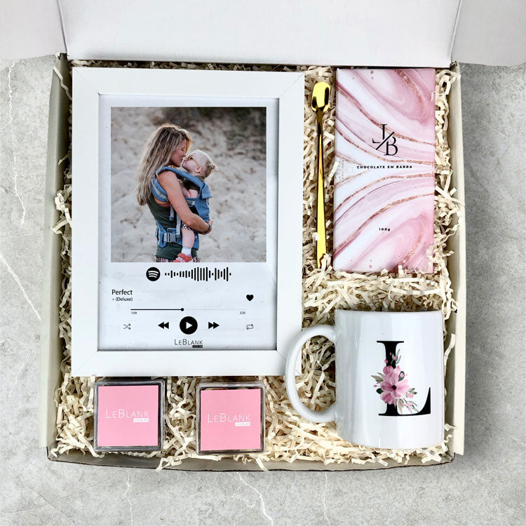 Kit Presente Caneca Personalizada e Quadro Spotify