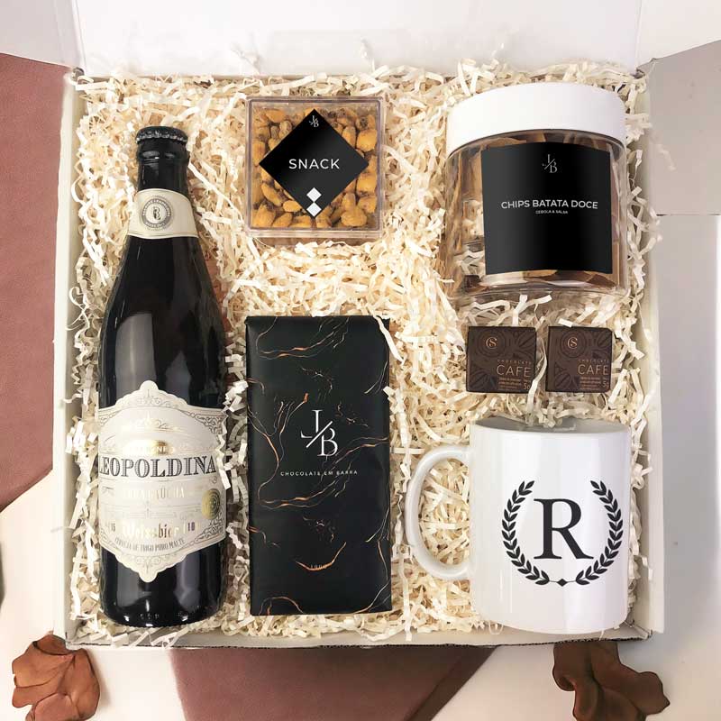 Kit Presente Cerveja com Caneca Personalizada