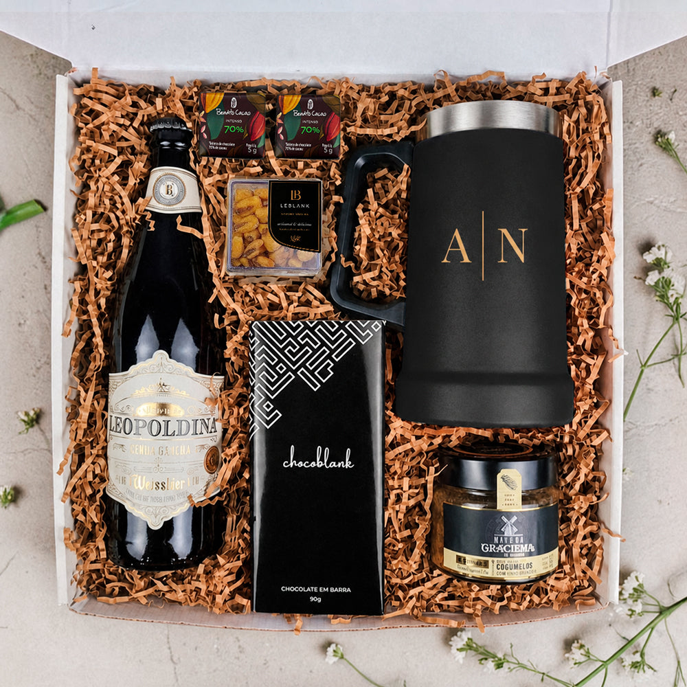 Kit Presente com Caneca Térmica Personalizada