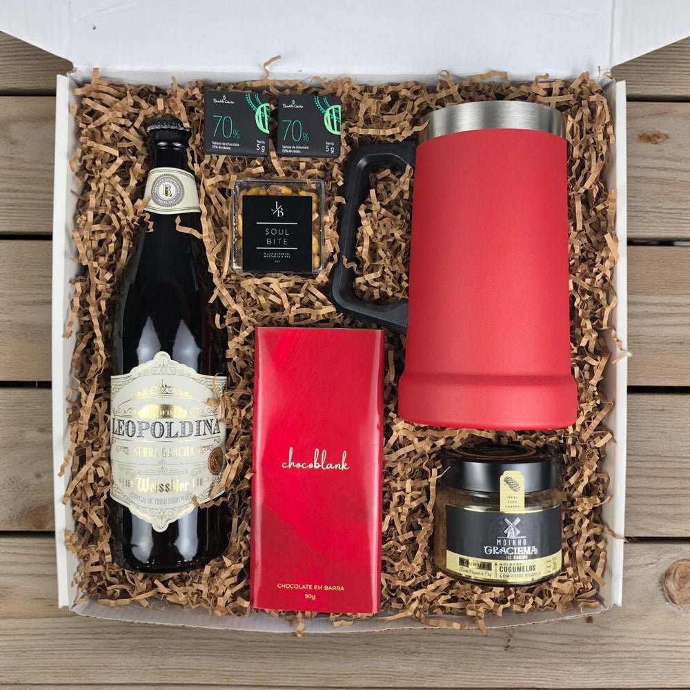 Kit Presente Corporativo Beer e Chocolate