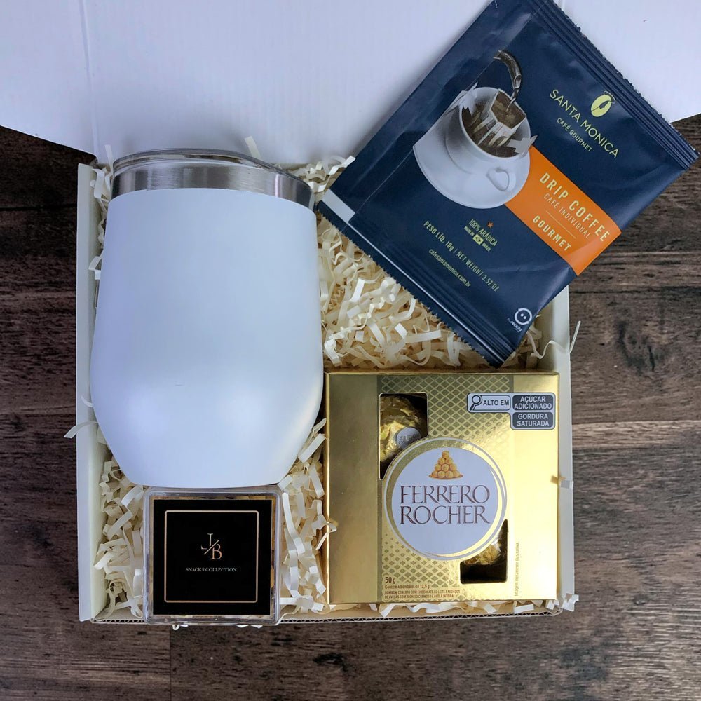 Kit Presente Corporativo Drip Coffee Com Copo Termico