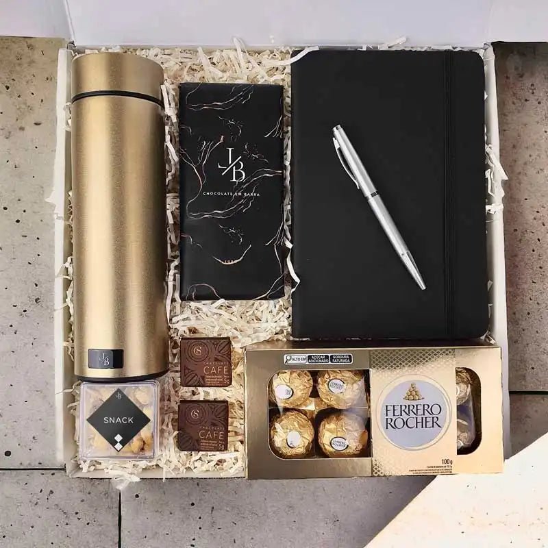 Kit Presente Corporativo Office e Chocolate