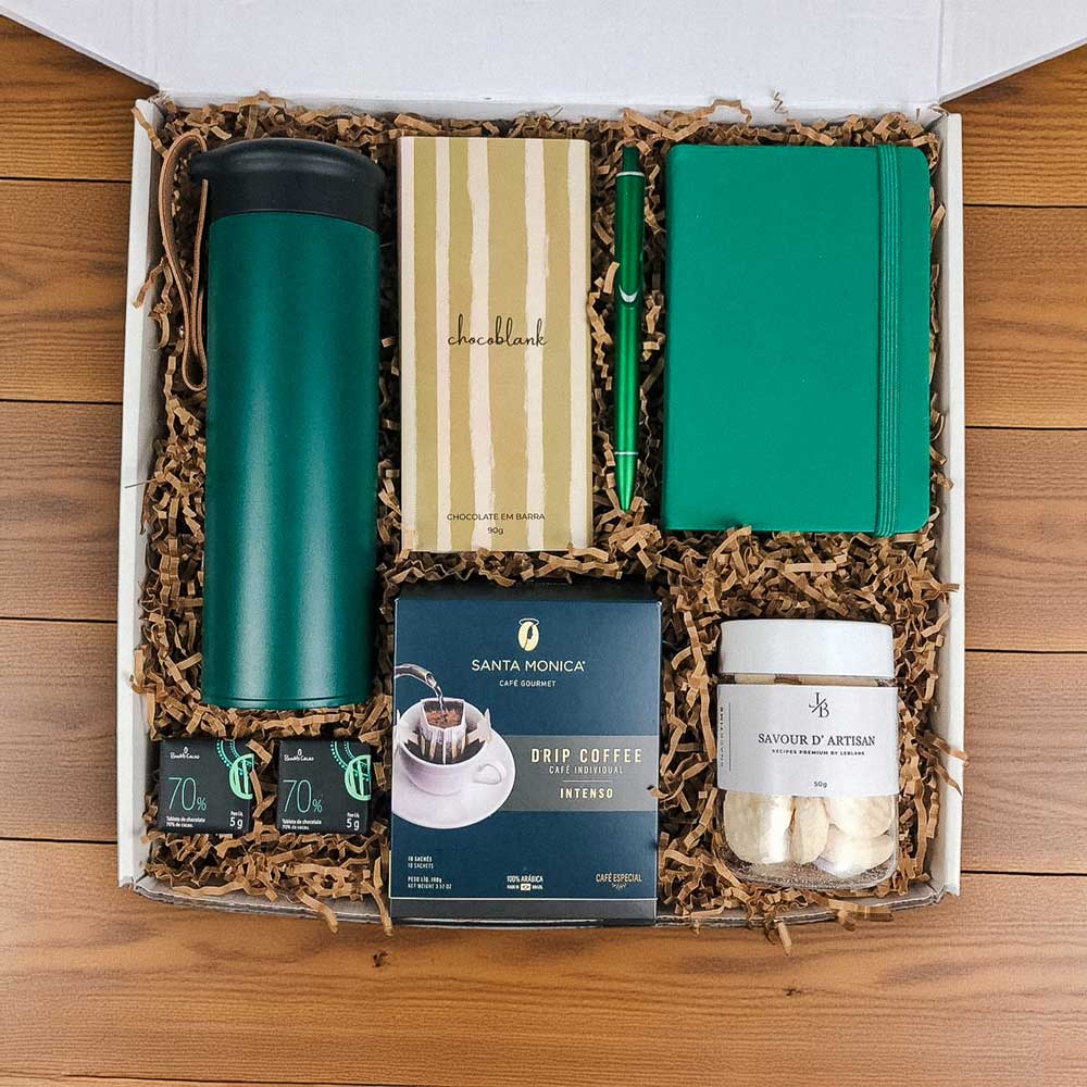 Kit Presente Drip Coffee com Garrafa Térmica Courino