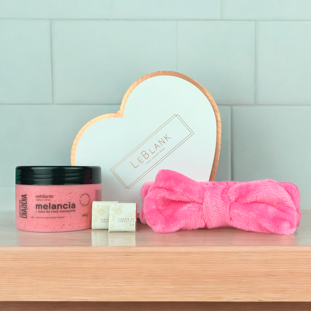 Kit Presente Feminino Esfoliante com Chocolate