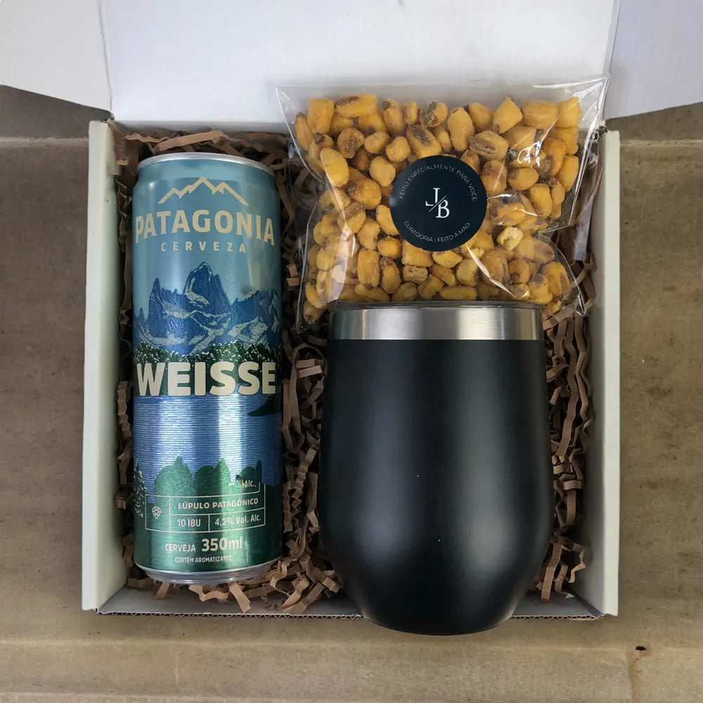 Kit Presente Patagonia com Copo Térmico