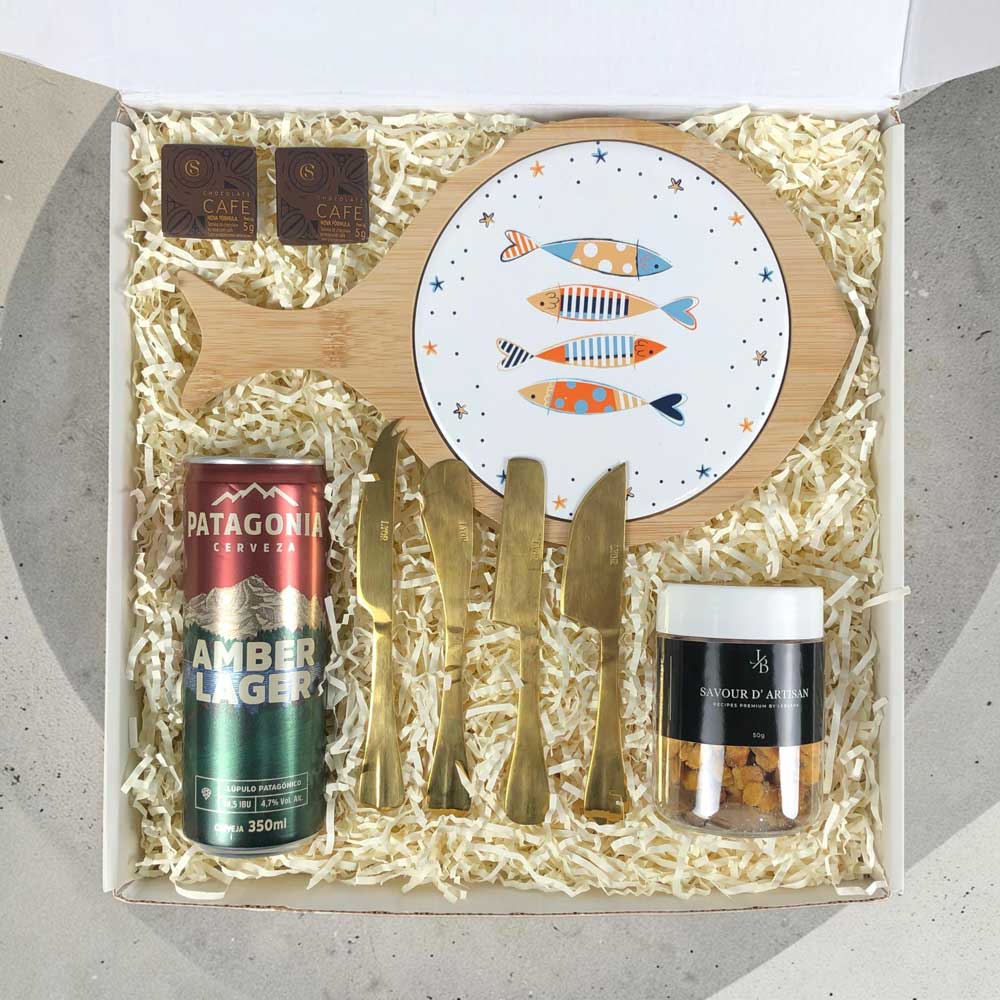 Kit Presente Tabua Gourmet com Patagonia