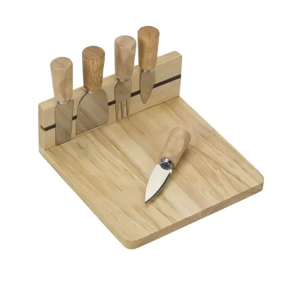 Kit Queijo Bambu 6 Pecas