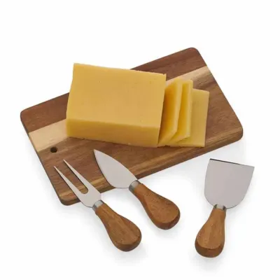 Kit Queijo Com 4 Pecas Personalizado