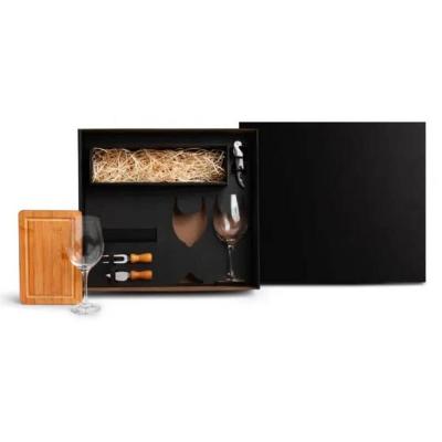 Kit Queijo e Vinho 6 Pecas