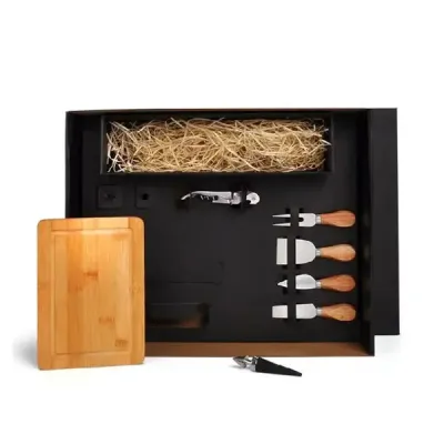 Kit Queijo e Vinho 7 Pcs