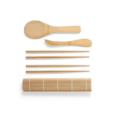 Kit Sushi Personalizado em Bambu