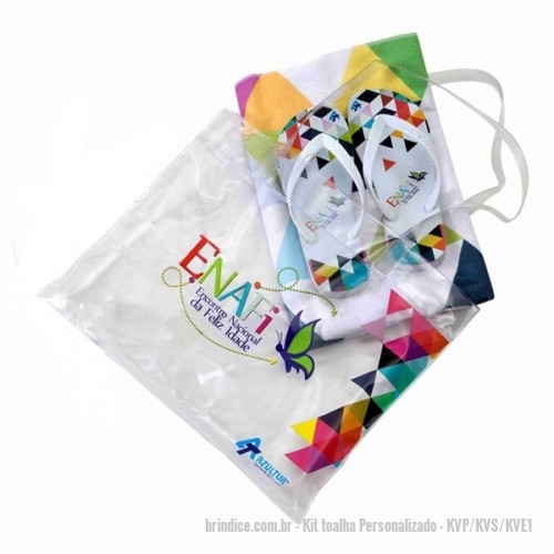 Kit Toalha Personalizado