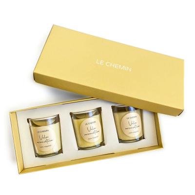 Kit Trio de Velas Aromáticas