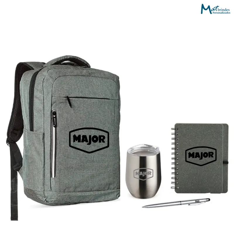 Kit Venture Personalizado com Mochila Nylon 20L