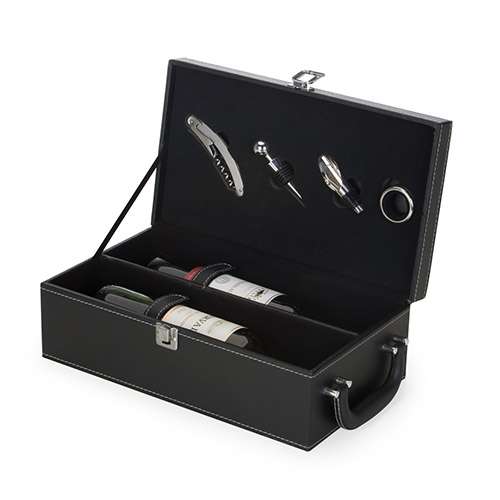 Kit Vinho 4 Peças com 2 Repartições