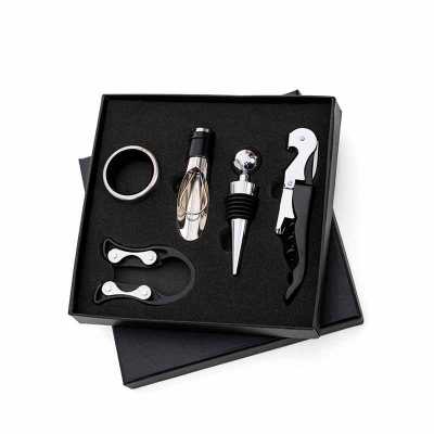 Kit Vinho 5 Pecas Com Estojo