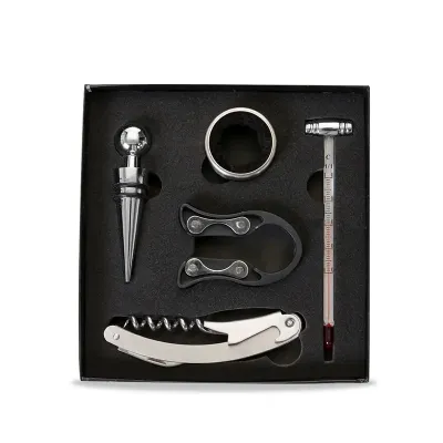 Kit Vinho 5 Pecas em Estojo
