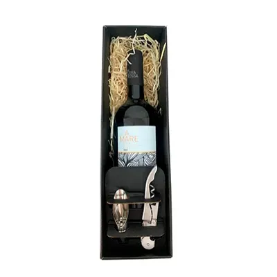 Kit Vinho Abridor Saca Rolhas e Direcionador