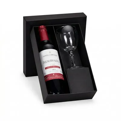 Kit Vinho e Taca Kv114