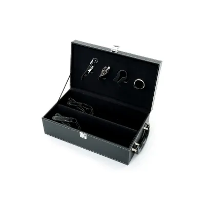 Kit Vinho Elegance Com 4 Pecas em Maleta