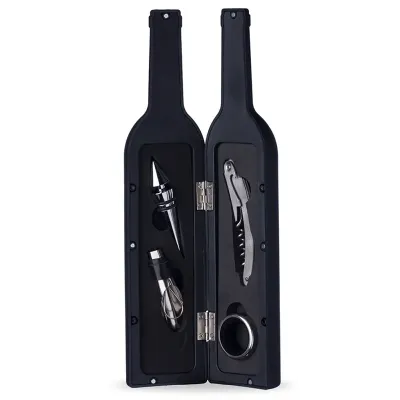Kit Vinho Garrafa 4 Pecas
