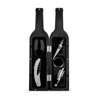 Kit Vinho Garrafa 5 Pecas