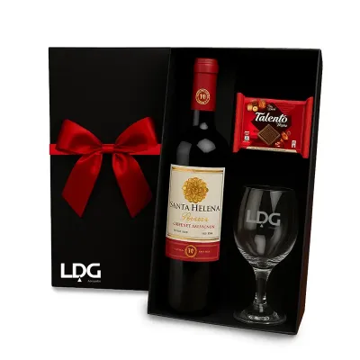 Kit Vinho Natalino Santa Helena