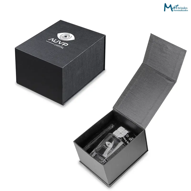 Kit Whisky com Gelos de Granito
