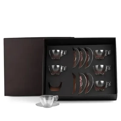 Kit Xicaras Com Pires Kc416