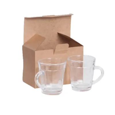 Kit Xicaras de Vidro Kc430