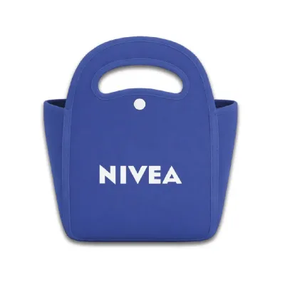 Lancheira em Neoprene Azul