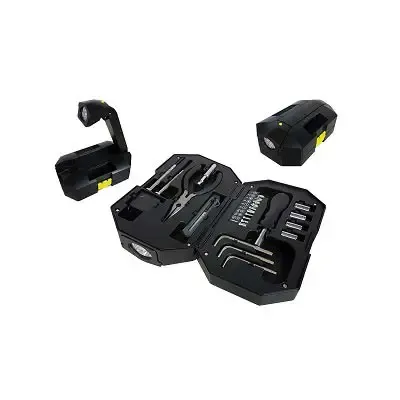Lanterna Com Kit Ferramentas 24 Pecas em Pvc