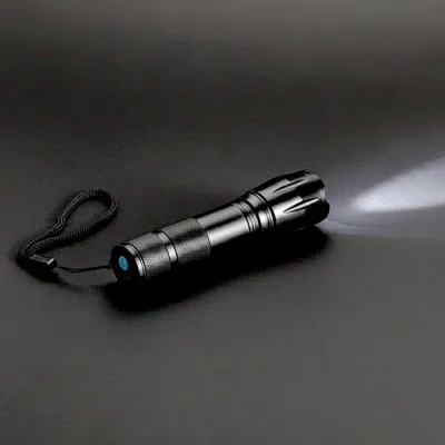 Lanterna Metal Personalizada Recarregavel Led Com Zoom