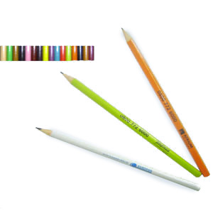Lápis personalizado em diversas cores.