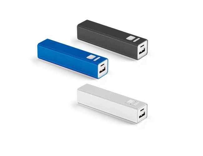 LEO 1.8. Bateria portátil em alumínio 1.800 mAh