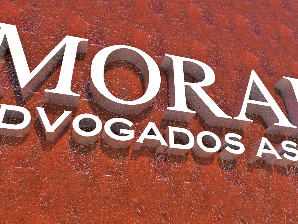 Letras Caixa em Aço