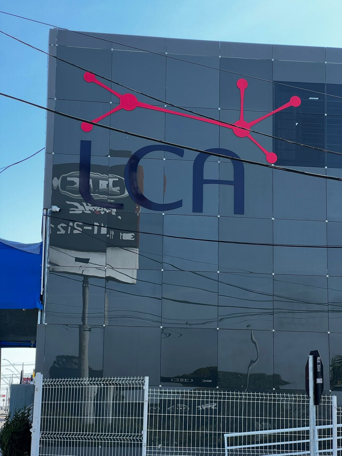 Letreiro em PVC para LCA