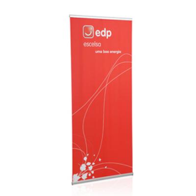 Linha l Banner em Aluminio e Plastico Abs