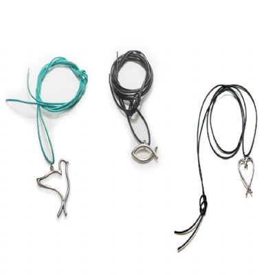 Linha wishes - Pingentes Paz, Amor e Prosperidade