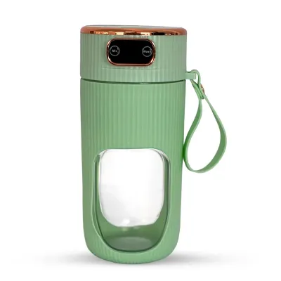 Liquidificador Portatil Com Copo 400ml Verde