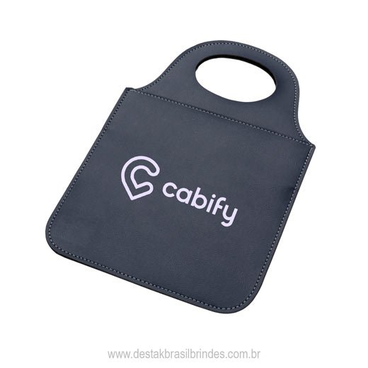 Lixinho para Carros Personalizado em Couro