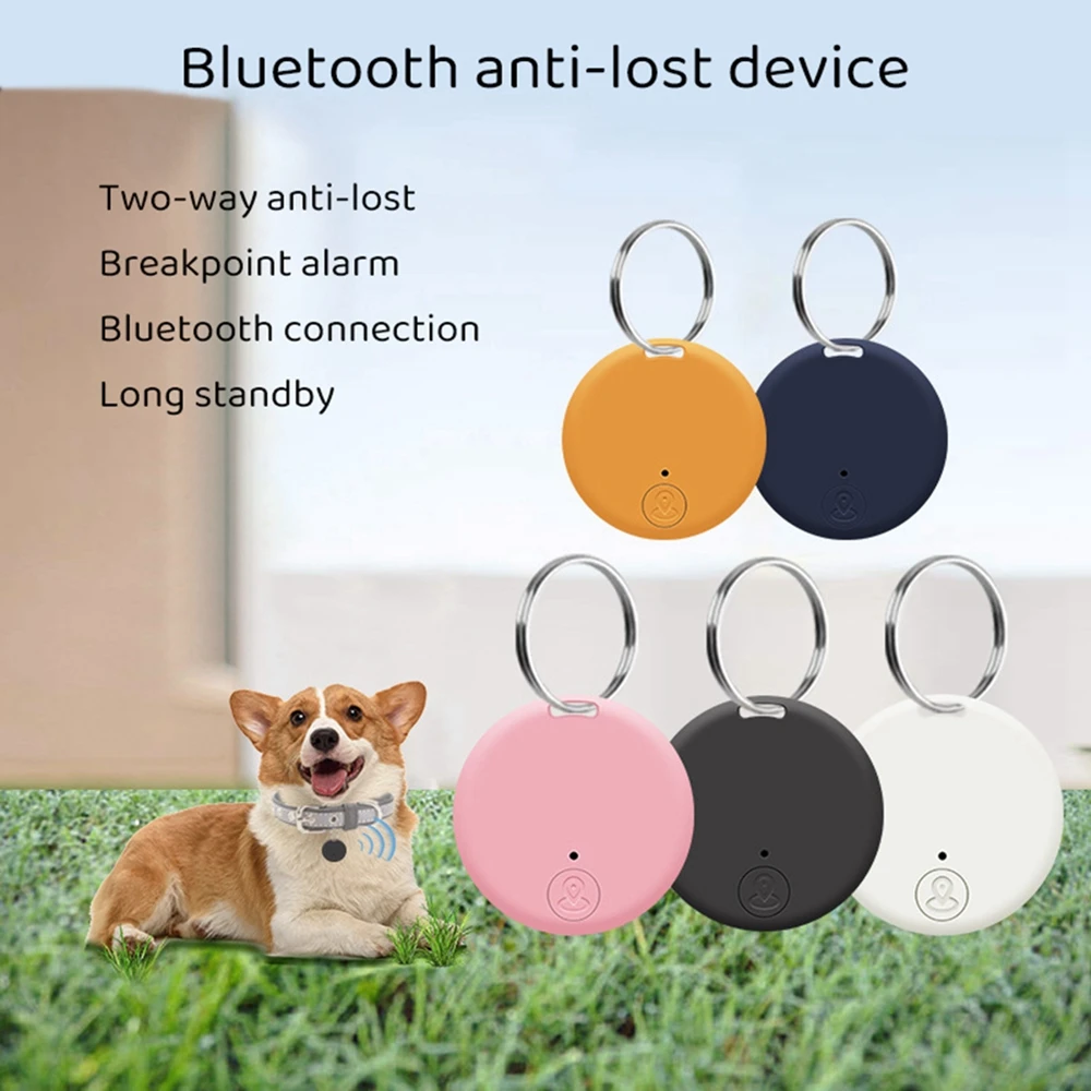 Localizador de Animais de Estimação com Alarme, Dispositivo GPS Mini 2-Way Bluetooth para Segurança e Localização