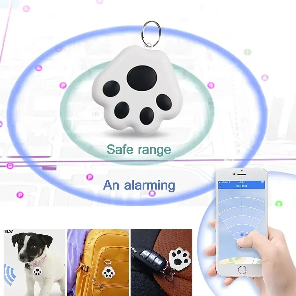Localizador GPS Impermeável para Animais de Estimação e Objetos Valiosos: Prevenção de Perdas e Segurança para Crianças, Gatos e Cachorros