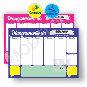LOUSA (Quadro Branco) 20x30cm Placa PS + Adesivo Vinil