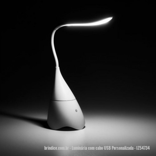 Luminaria Com Cabo Usb Personalizada