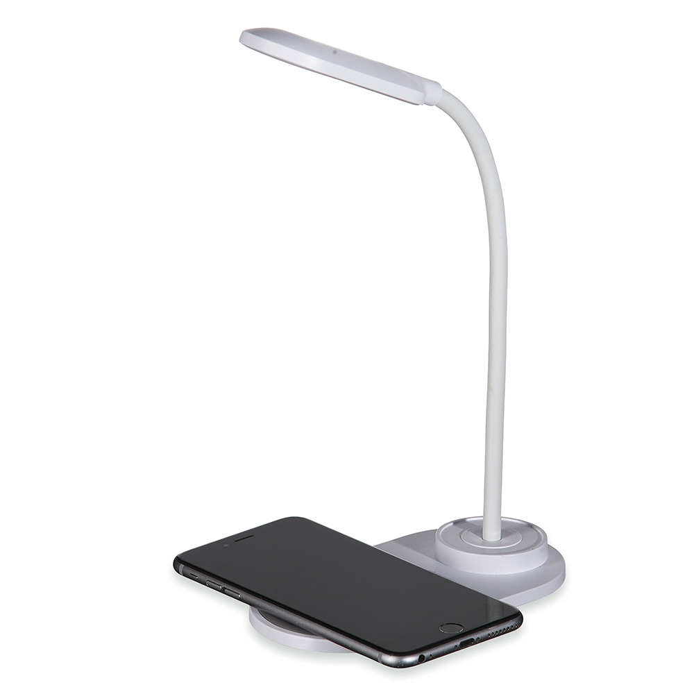LUMINÁRIA LED DE MESA COM CARREGADOR POR INDUÇÃO