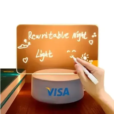 Luminaria Led Quadro de Anotacoes Personalizado