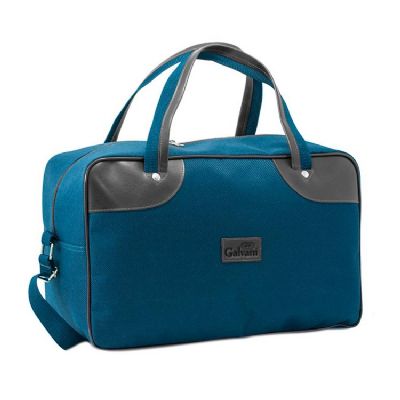 Mala de Viagem em Nylon Com Couro Glv01386